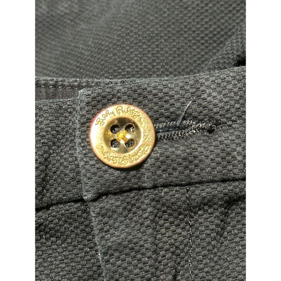 Lilly Pulitzer Black Mini Shorts Size 12 - Picture 3 of 7